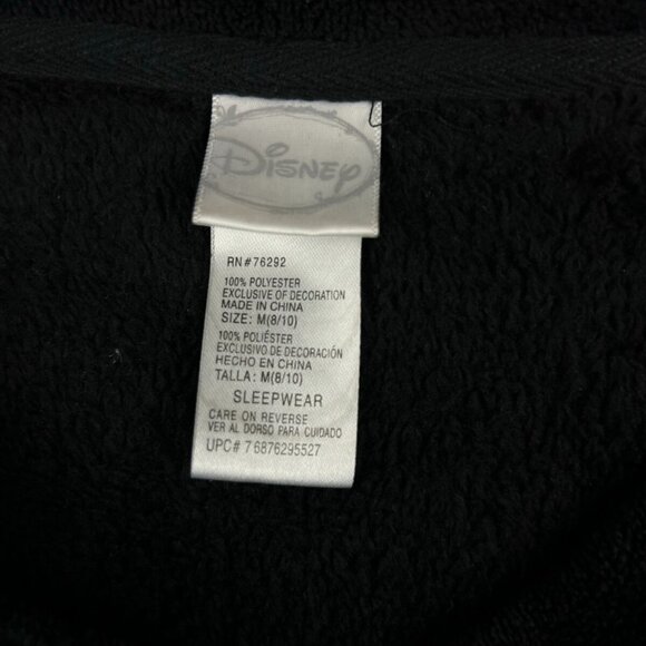 Disney Sweater Youth Medium Black Sweatshirt V Neck Mickey Mouse Girls Minnie - Picture 3 of 6
